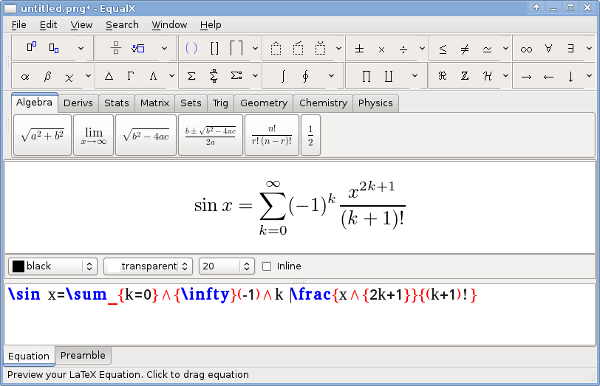office for mac equation editor